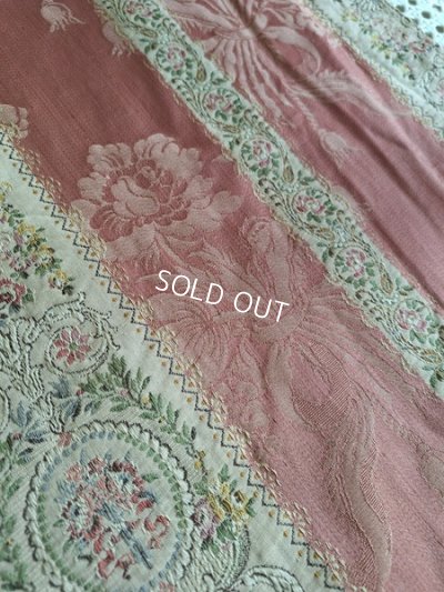 画像21: フレンチ花柄アンティークカーテン