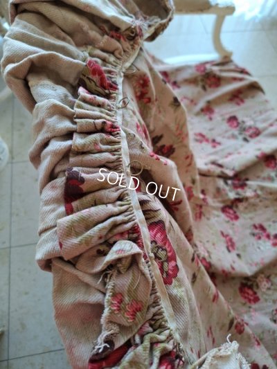 画像27: フレンチ花柄カーテン