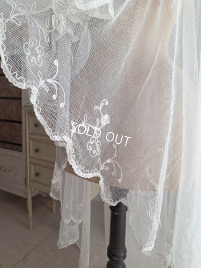 画像12: アンティークウエディングベール