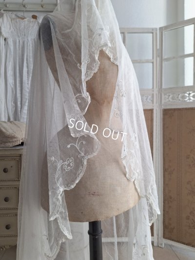 画像2: アンティークウエディングベール