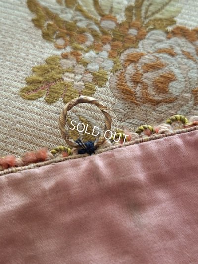 画像8: アンティーク花柄生地カーテン