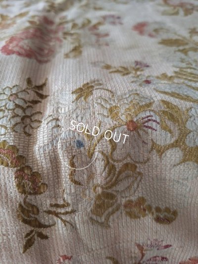 画像23: アンティーク花柄生地カーテン