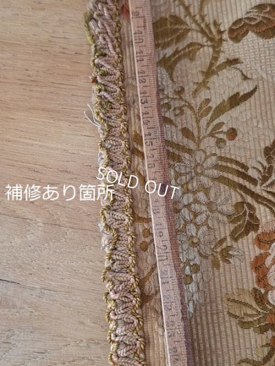 画像22: アンティーク花柄生地カーテン