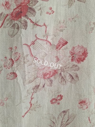 画像2: フレンチ花柄カーテン