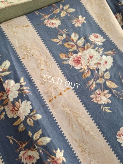 画像17: アンティークローズ柄カーテン