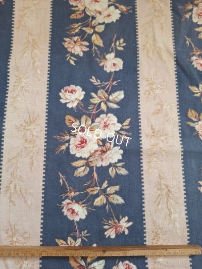 画像7: アンティークローズ柄カーテン