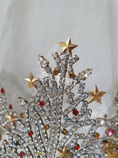 画像2: チェコガラスクリスマスツリー