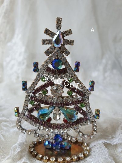 画像2: チェコガラスクリスマスツリー