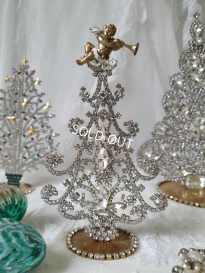 画像1: チェコガラスクリスマスツリー