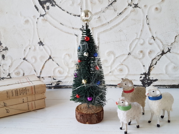 ドイツ製小さなクリスマスツリー アンティークショップ