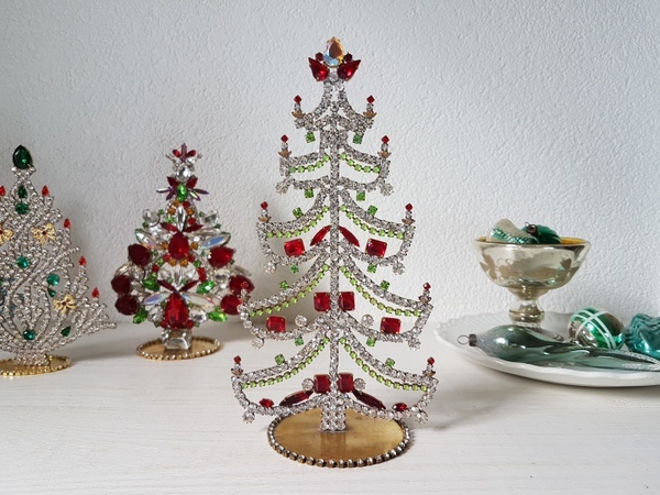 チェコガラスクリスマスツリー アンティークショップ チェコガラスクリスマスツリー アンティークショップ