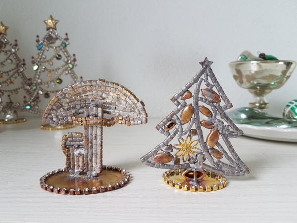 ガラスツリー クリスマスツリー ベネチアガラス 新品