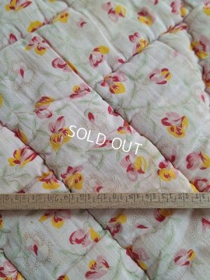 画像2: アンティーク小さなキルト