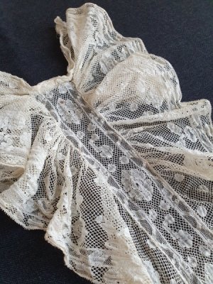 画像2: アンティークレース付け襟