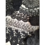 画像: アンティークブラックレースセット