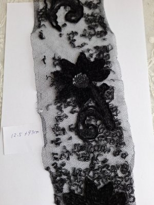 画像3: アンティークブラックレースセット