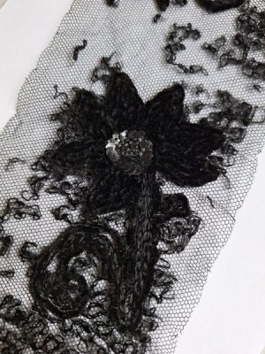 画像4: アンティークブラックレースセット
