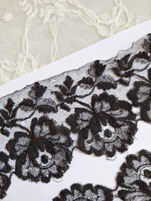 画像8: アンティークブラックレースセット