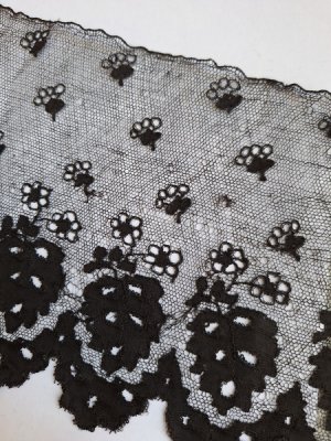 画像22: アンティークブラックレースセット