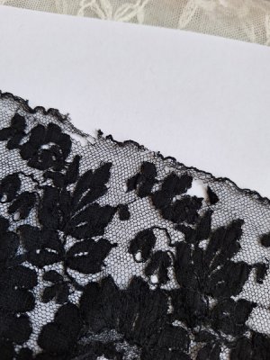 画像15: アンティークブラックレースセット