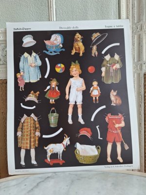 画像3: JF Schreiberペーパードールシート