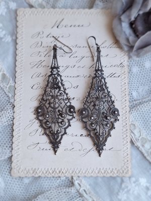 画像7: フィリグリーピアス