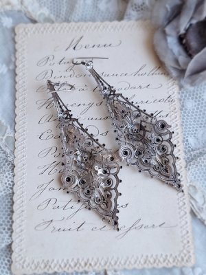 画像8: フィリグリーピアス