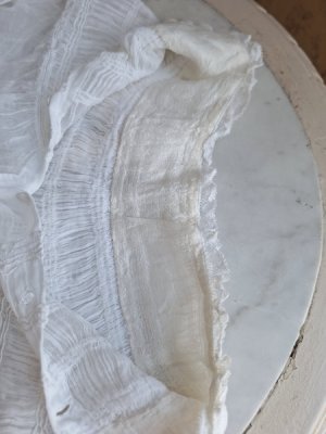 画像9: アンティークコットンブラウス