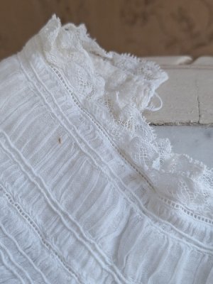 画像10: アンティークコットンブラウス