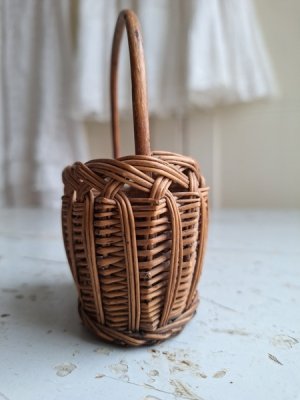 画像13: アンティーク小さなバスケット