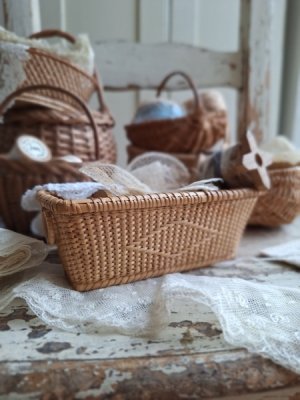 画像17: アンティーク小さなバスケット