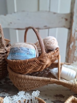 画像3: アンティーク小さなバスケット