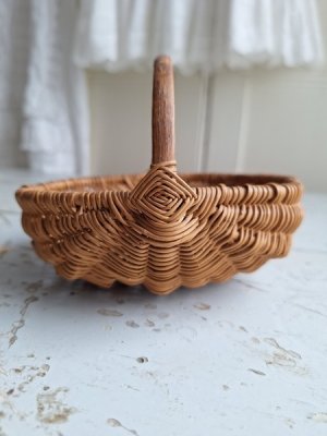 画像9: アンティーク小さなバスケット