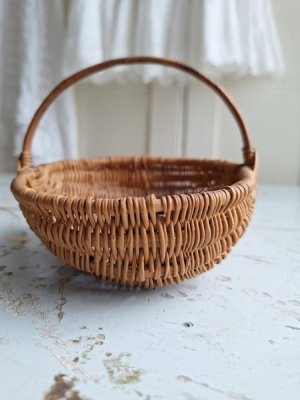 画像10: アンティーク小さなバスケット