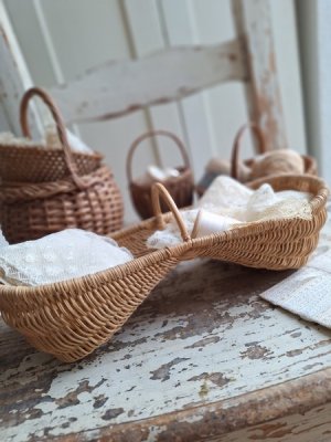 画像14: アンティーク小さなバスケット