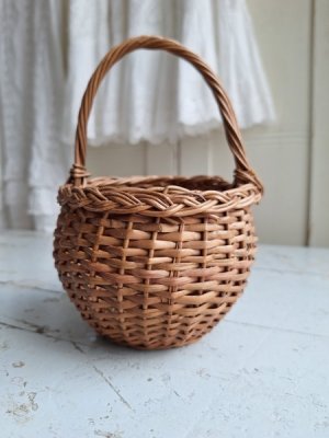 画像32: アンティーク小さなバスケット