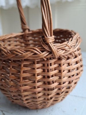 画像37: アンティーク小さなバスケット