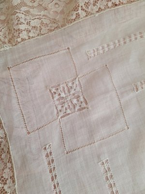 画像7: アンティークレースクロス