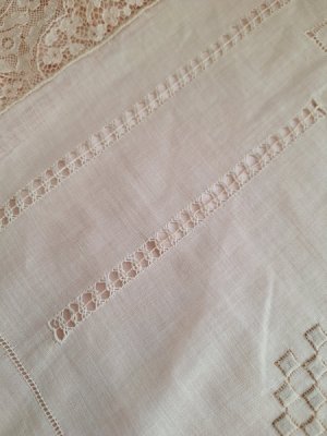 画像6: アンティークレースクロス