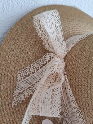 画像3: 布花付ストローハット