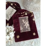 画像: アンティークリボン刺繍フォトスタンド