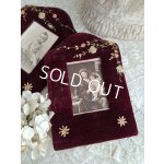 画像: アンティークリボン刺繍フォトスタンド