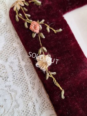 画像16: アンティークリボン刺繍フォトスタンド