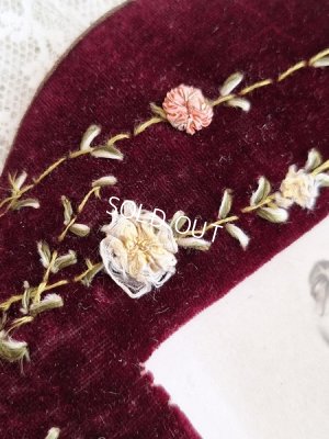 画像17: アンティークリボン刺繍フォトスタンド