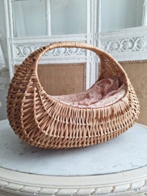 画像10: 花柄生地付バスケット