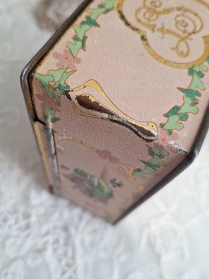 画像6: Louis Sherryすみれ柄ティン缶