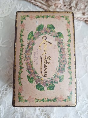 画像7: Louis Sherryすみれ柄ティン缶