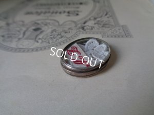 画像3: イニシャルテープ入りガラスペンダントトップ