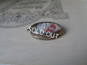 画像4: イニシャルテープ入りガラスペンダントトップ