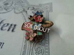 画像5: 花かごブローチ